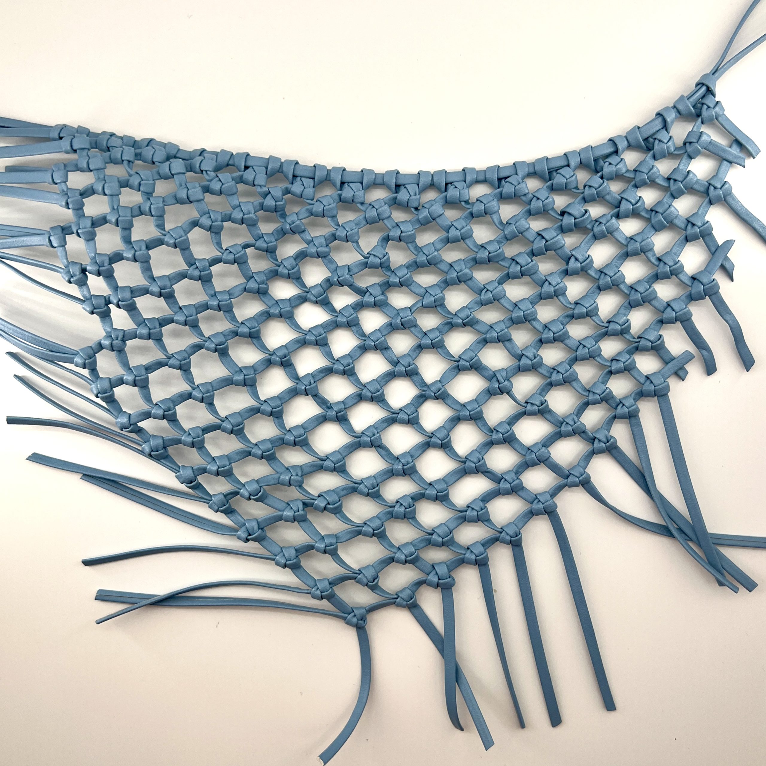 T26588 Grid Handwoven Shoe Upper - Image 2