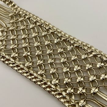 T26586 Metallic Ring Shoe Upper