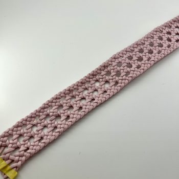Handwoven PU braided trim T26577