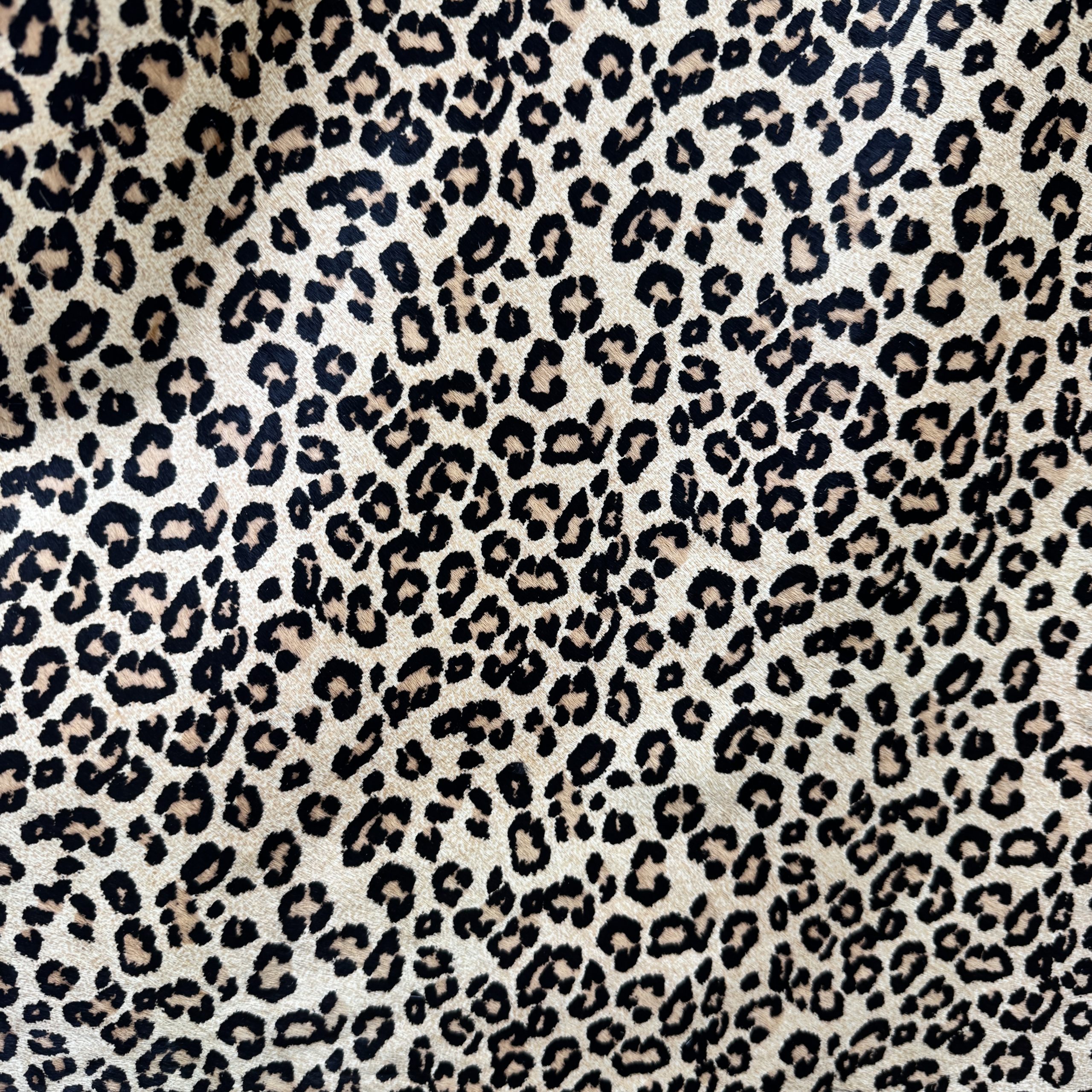 T26500 Small Leopard Print Hair-On Cowhide Leather - Image 2