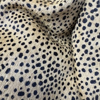 T26515 Small Spot Print Hair-On Cowhide