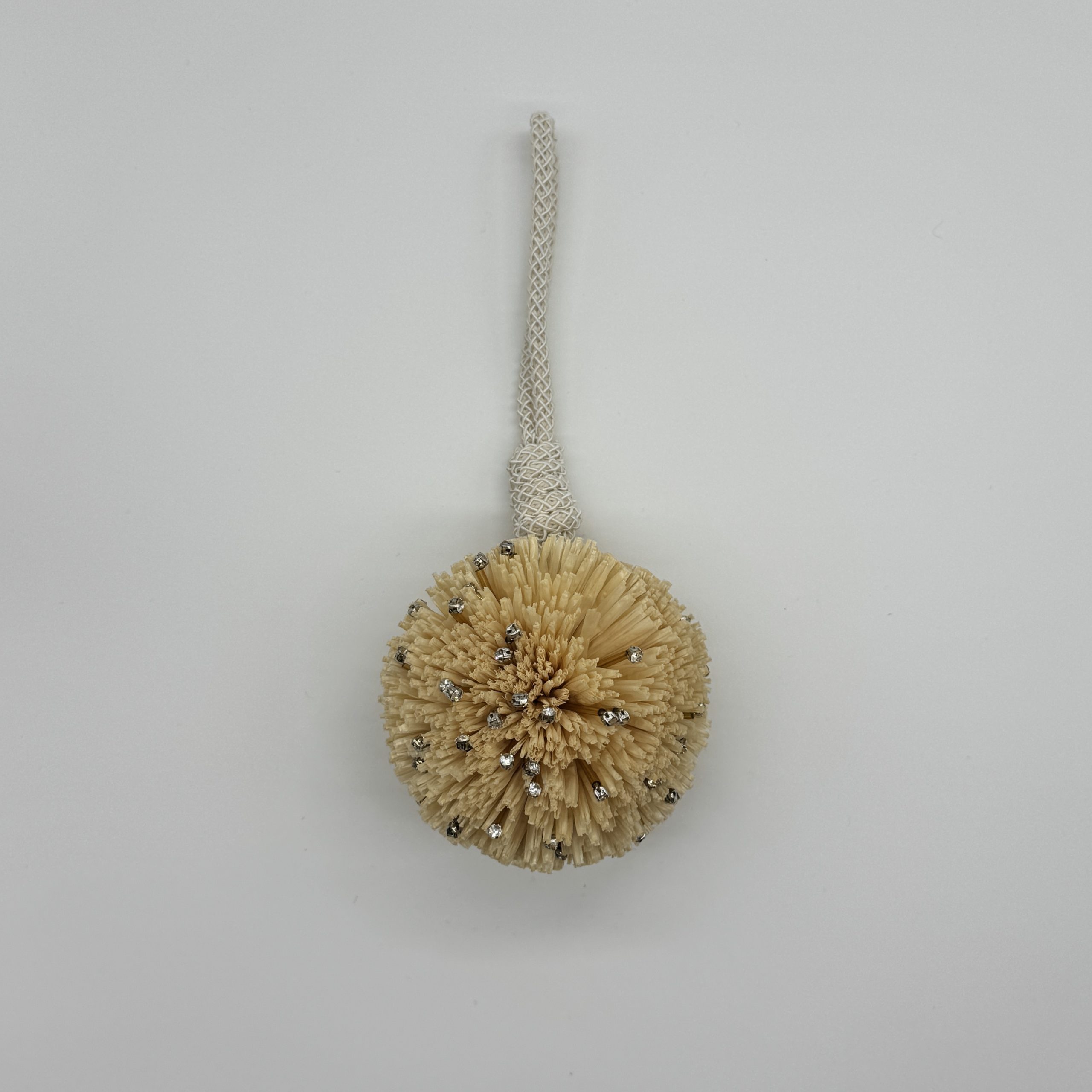 T26553 Beaded Pom-Pom Charm - Image 2