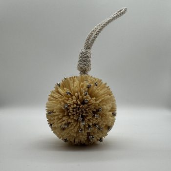 T26553 Beaded Pom-Pom Charm