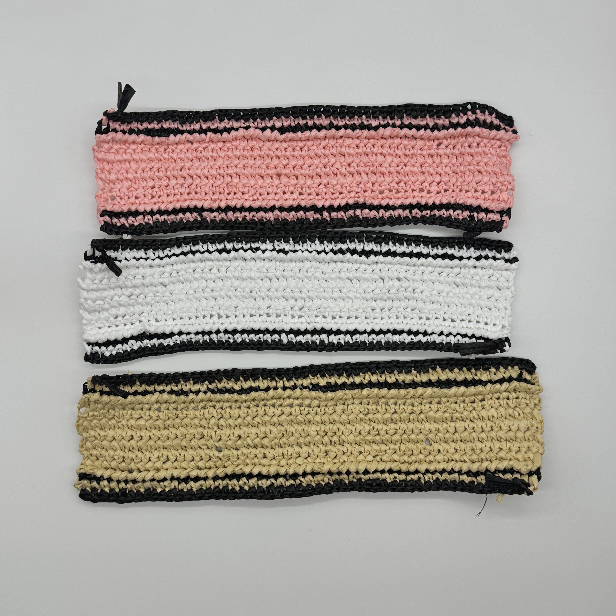 T26552 PP Raffia Crochet Shoe Upper - Image 2