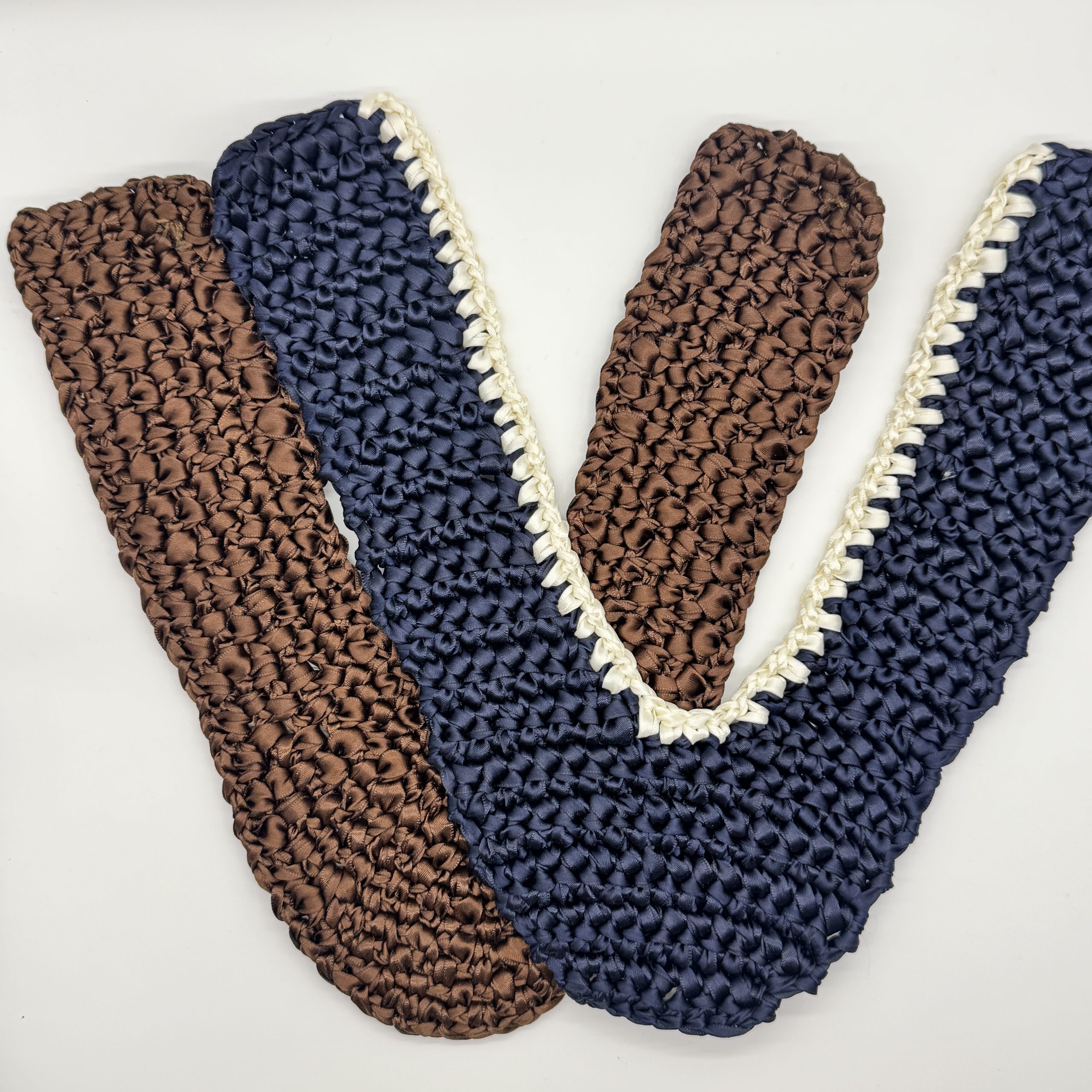 T26550 Crochet Ribbon Shoe Upper - Image 2