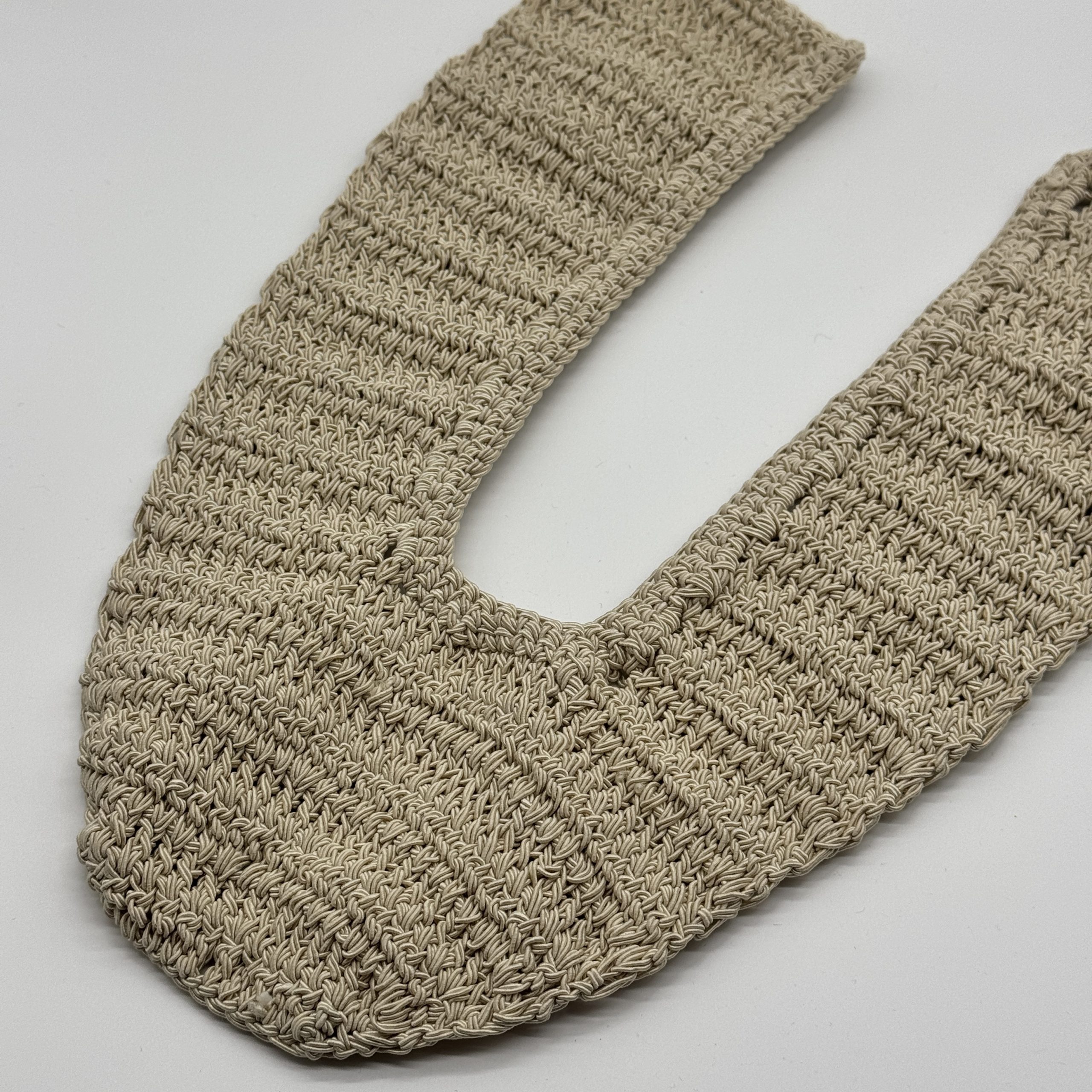 T26549 Elastic Cord Crochet Shoe Upper