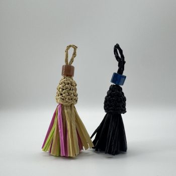 T26534 Raffia Tassel Charm