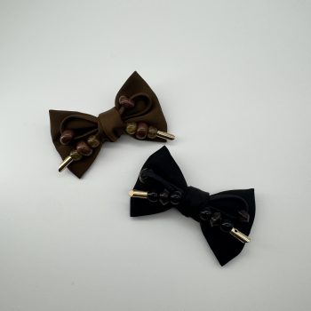 T26572 Beaded Satin Bow