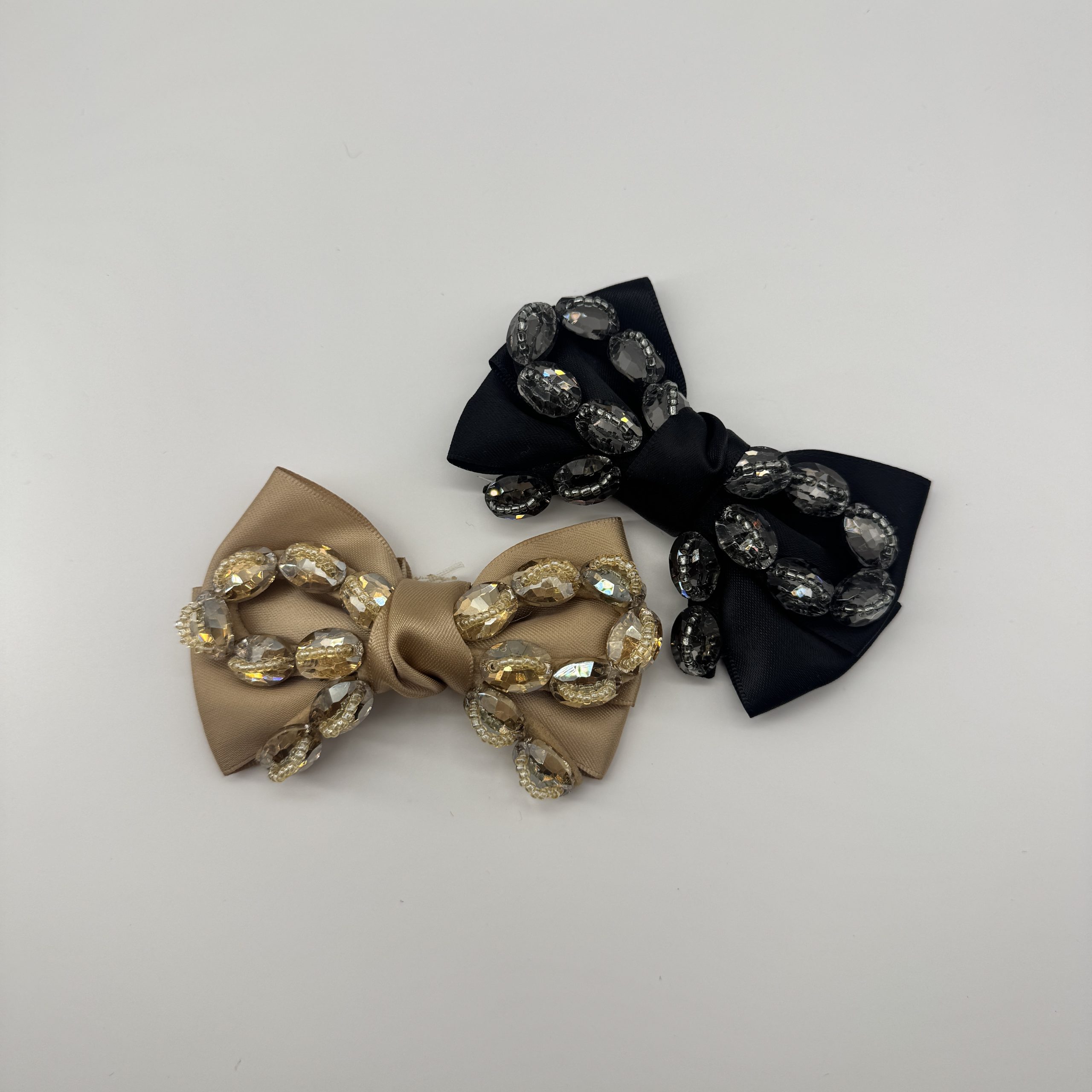 T26571 Strass Satin Bow