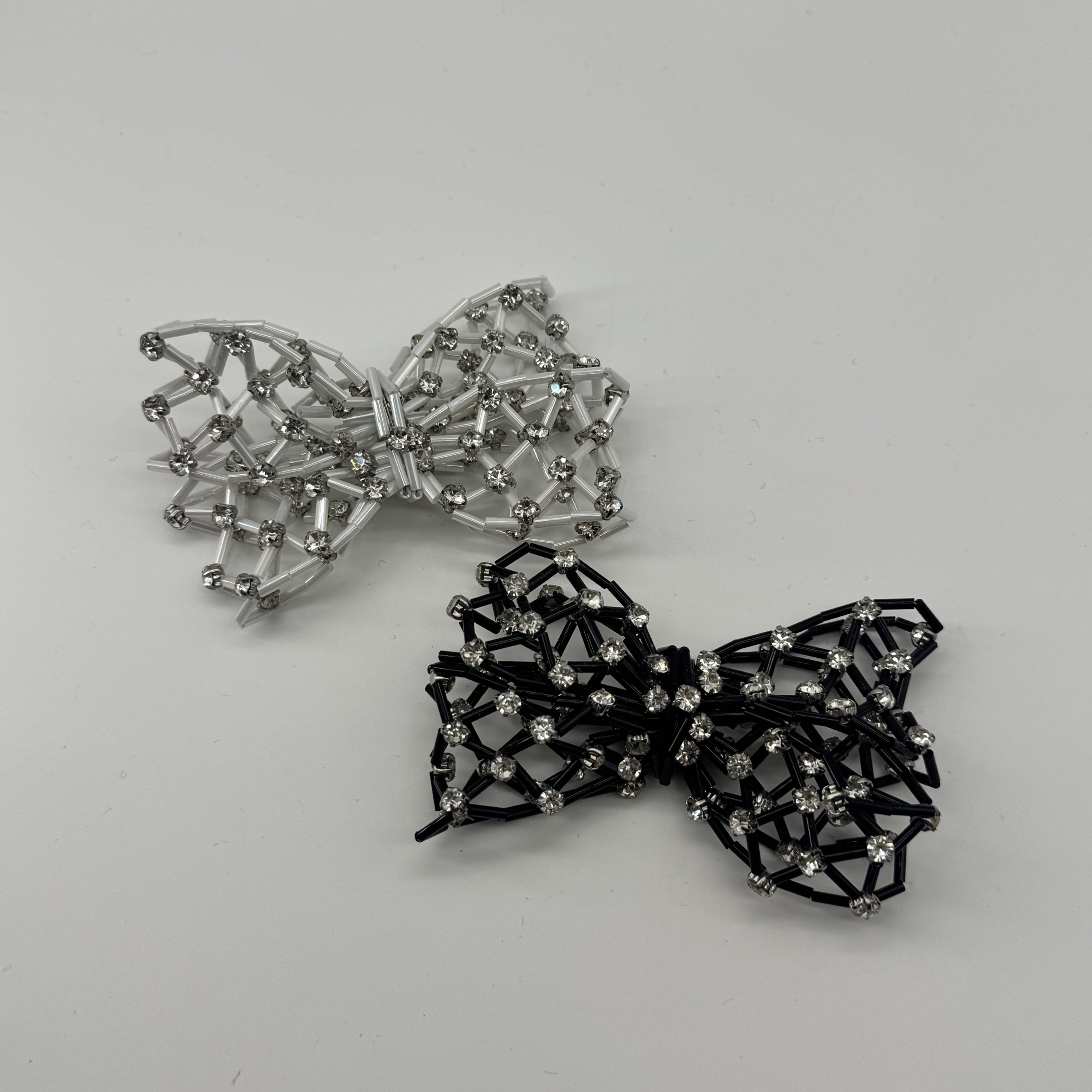 T26558 Openwork Strass Mesh Bow