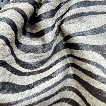 T26647 Gray Zebra Hair-On Cowhide