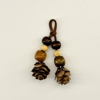 T26657 Pinecone Shoe Charm