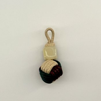 T26661 Multicolor Knot Ball Shoe Charm