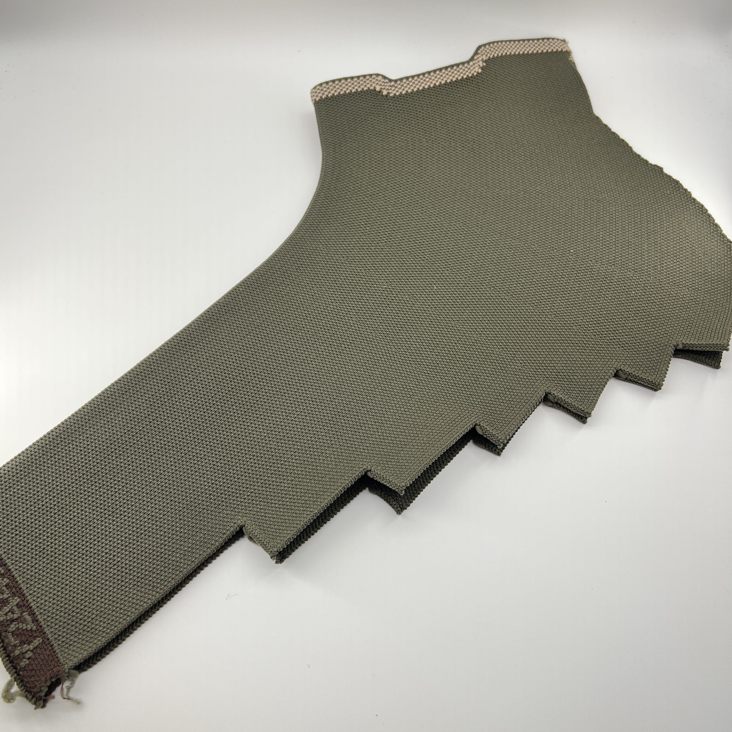 T26624 High Collar Sock Knit Shoe Upper