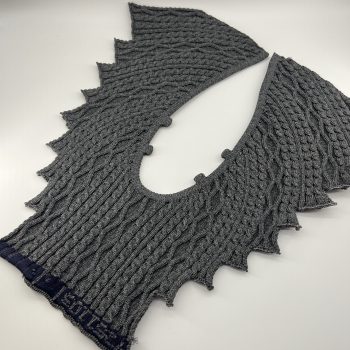 T26629 Cable Knit Shoe Upper