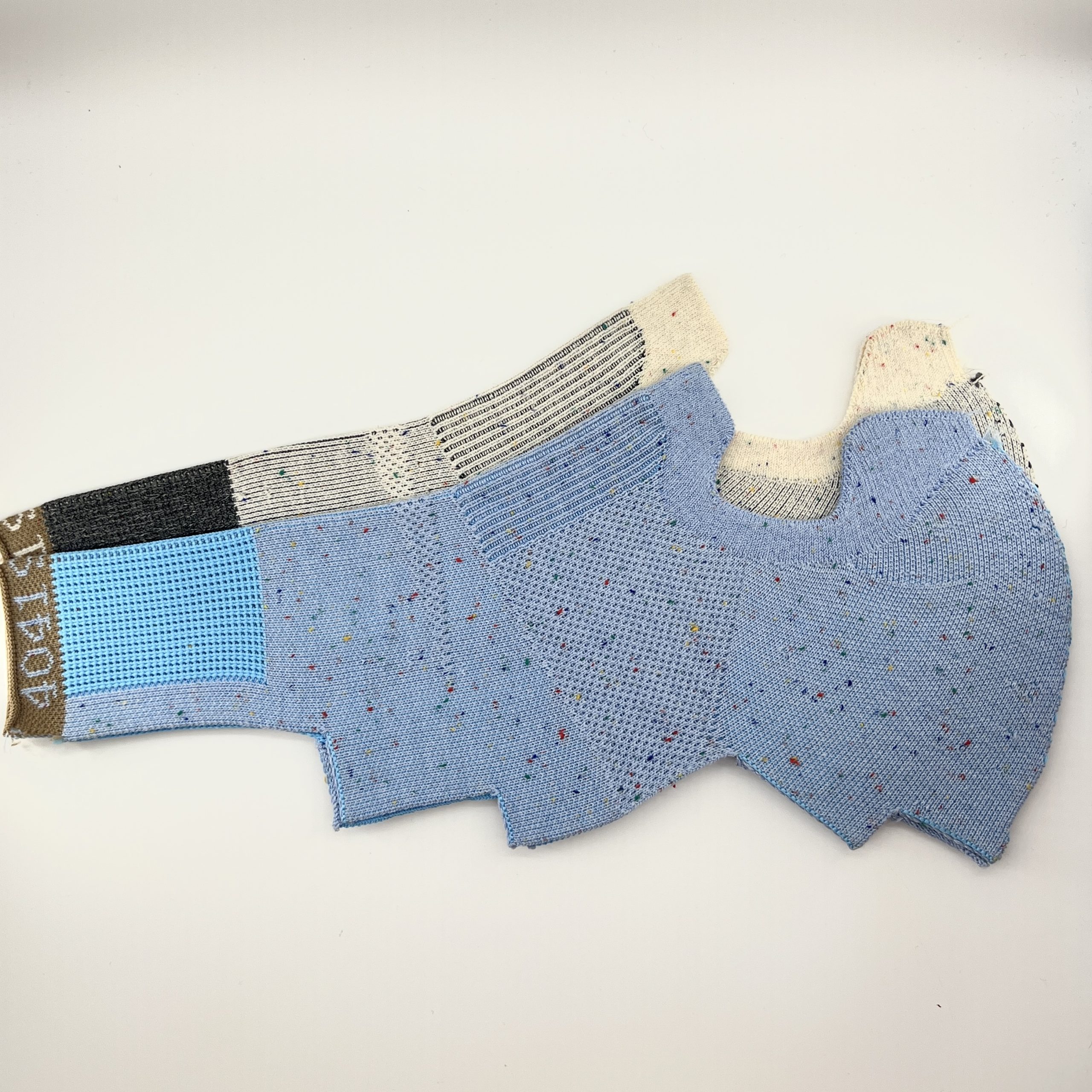 T26631 Speckled Knitted Shoe Upper - Image 2