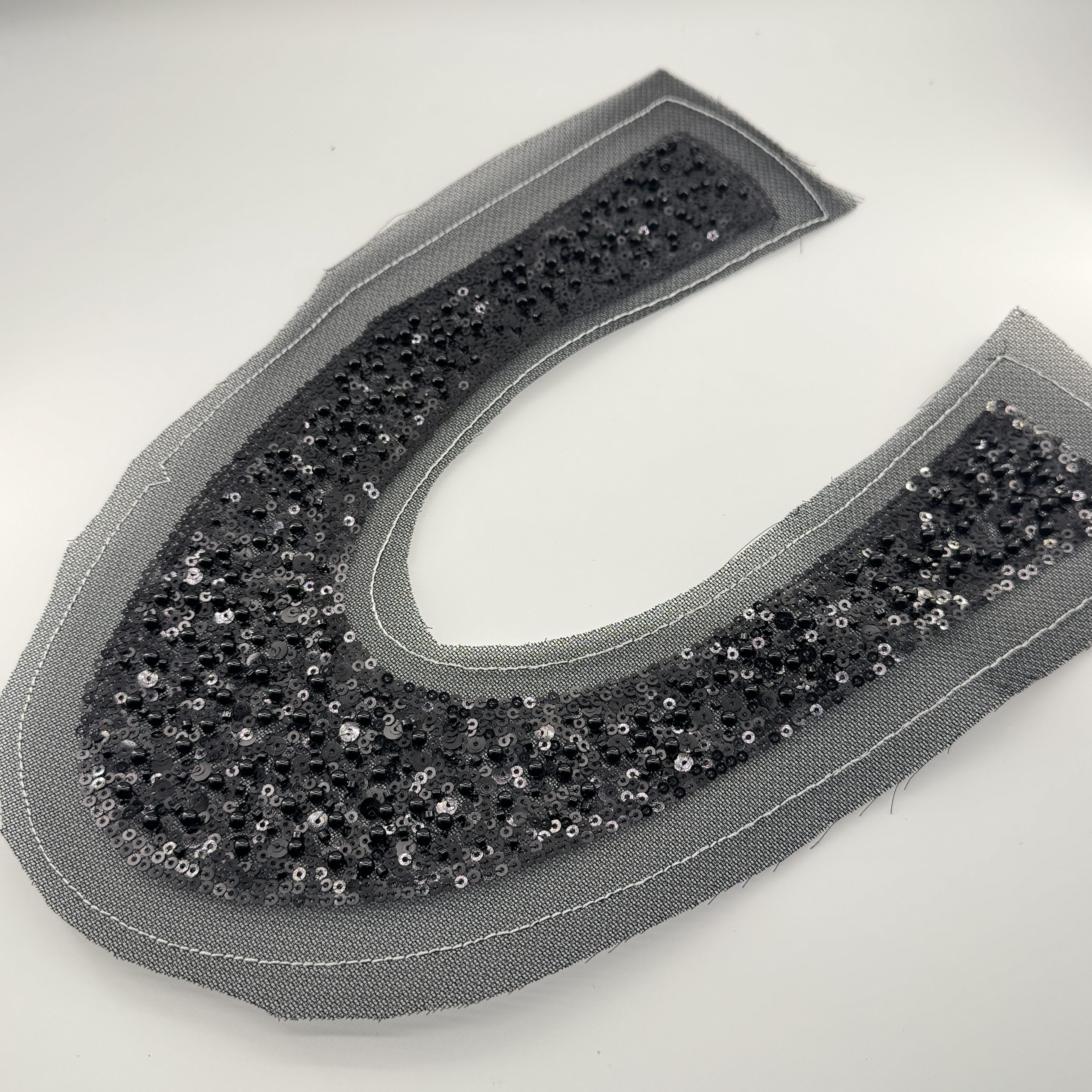 T26634 Sequin Embellished Shoe Upper