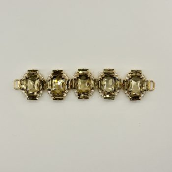 T26609 Rectangular Strass Shoe Ornament