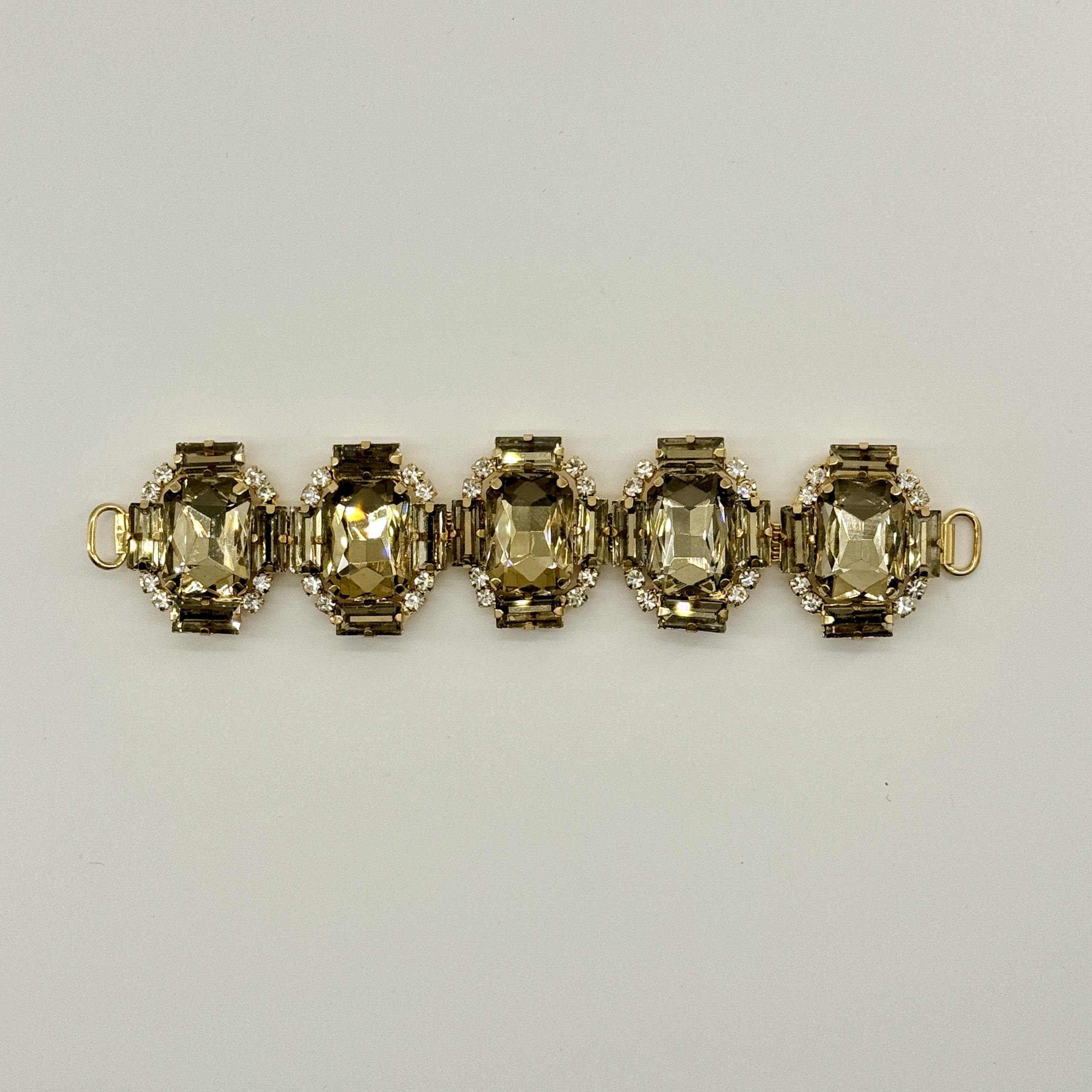 T26609 Rectangular Strass Shoe Ornament