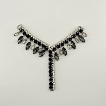 T26615 Fringe Welded Strass Shoe Ornament