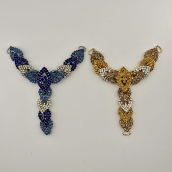 T26599 Y-Shape Welded Strass Shoe Ornament
