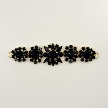 T26600 Floral Welded Strass Shoe Ornament